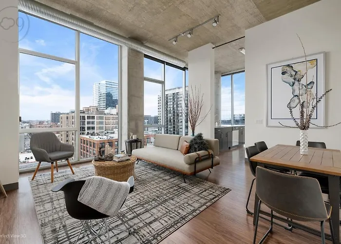 Jeffjack Heated Pool Penthouse In Chicago'S West Loop