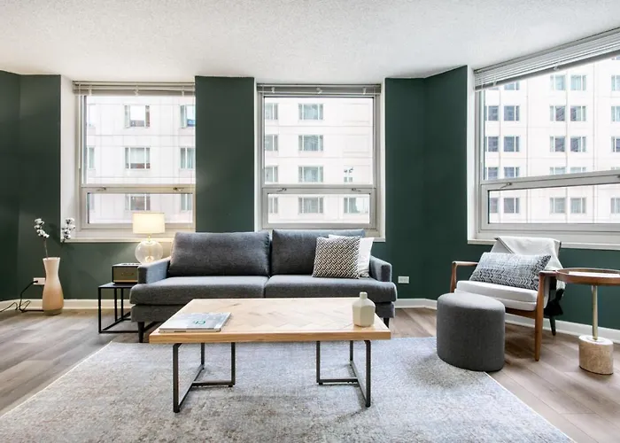 River N 1Br W Gym Wd Nr Magnificent Mile Chi-165