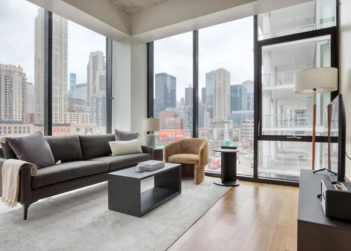 River North 1Br W Gym Lounge Roof Nr Riverwalk Chi-895