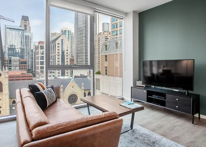 River N 2Br W Gym Wd Bbq Pool Nr Mag Mile Chi-132