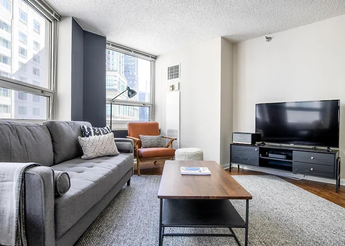 River N 1Br W Gym Pool Nr Magnificent Mile Chi-269