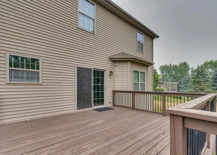 Prime Peoria Retreat W/ Deck & Fireplace!