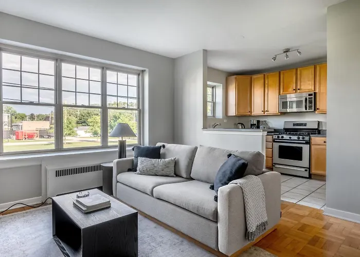 Evanston 1Br W Courtyard Nr Beach University Chi-952