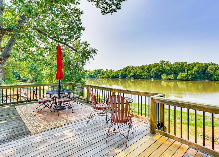 Lakefront Home W/ Patio In Havana!