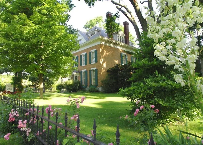 Historic Manor Overlooking Park