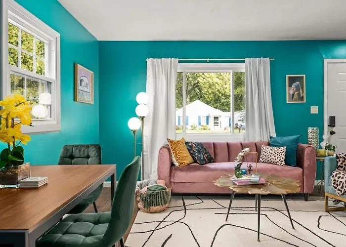 Art Deco Oasis A Stylish Retreat