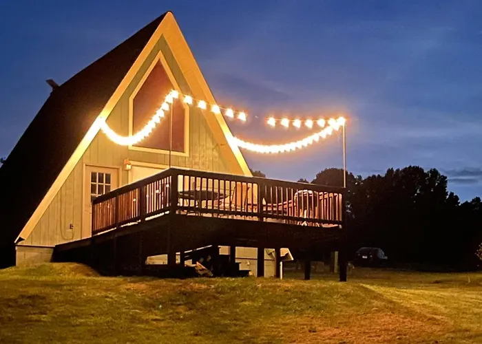 2Br A-Frame Cabin W Hot Tub Near Wine Trail