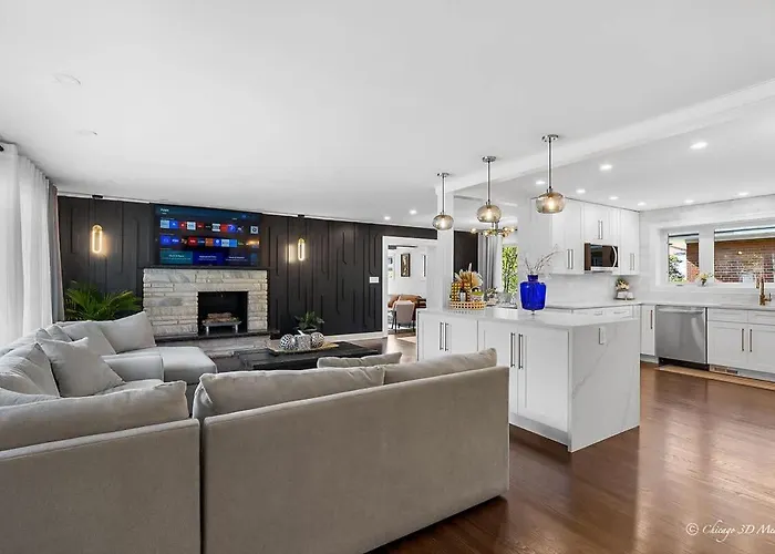 Casa 22 Luxury & Modern 3Bd 2Ba Home In Skokie