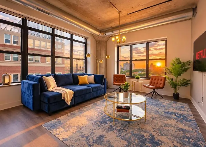 Spacious And Luxurious 3Br Near Mccormick Place And Soldier Field With Optional Parking - Sleeps 10