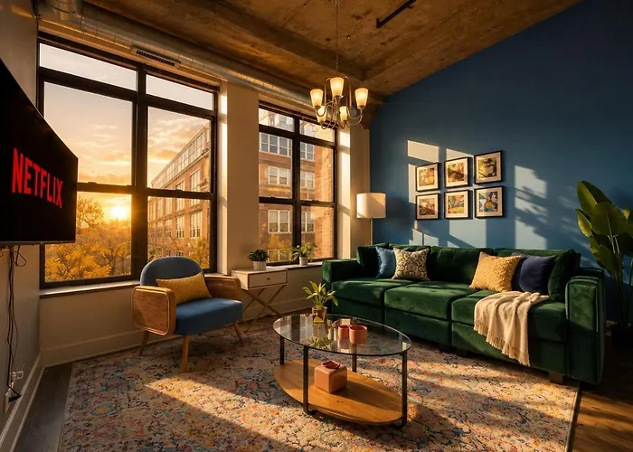 Mccormick Place Beautiful 2Br Apartment With Optional Parking Sleeps Up To 8 Near Soldier Field, Grant Park And Lakefront Trail