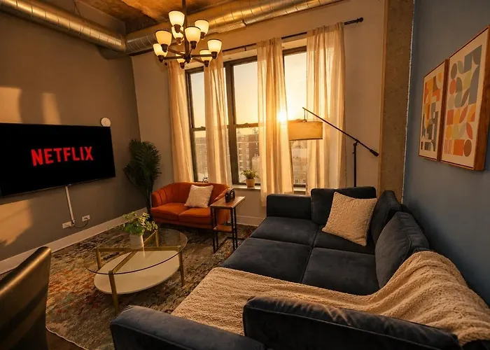 Mccormick Place Modern 2Br Loft In Downtown Chicago Michigan Avenue With Optional Parking Near Soldier Field