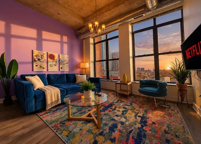 Modern And Bright 2Br On Michigan Ave With Optional Parking And Gym Access Near Soldier Field & Grant Park