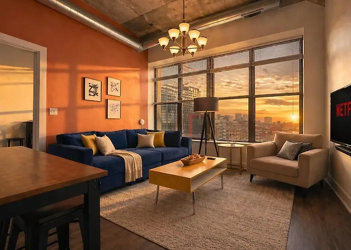 Modern 2Br Stay In South Loop With Optional Parking & Gym Access Near Museum Campus & Grant Park