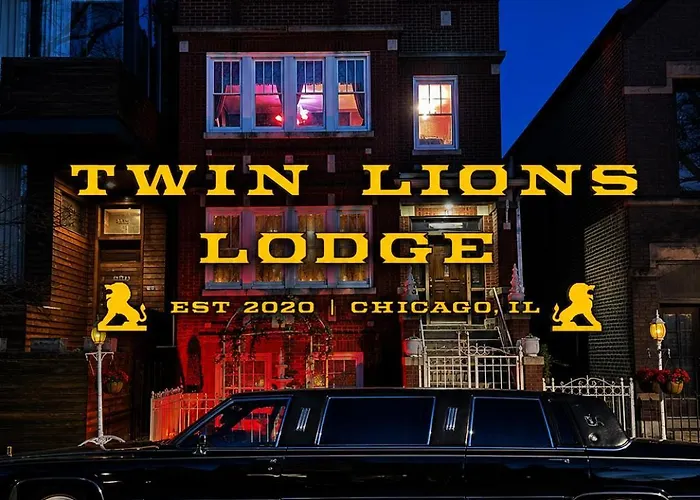 The Twin Lions: Bespoke Travel Lodge W/ Speakeasy*