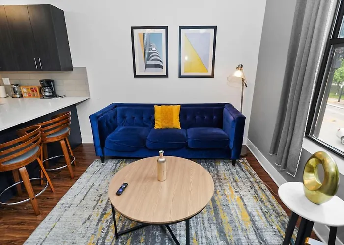 Cozy Chicago Smoke Ok 3Br Suite Near Mccormick