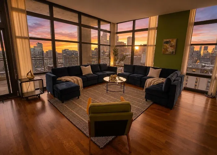 29Th Floor 2Br Grant Park Suite With Balcony, Gym