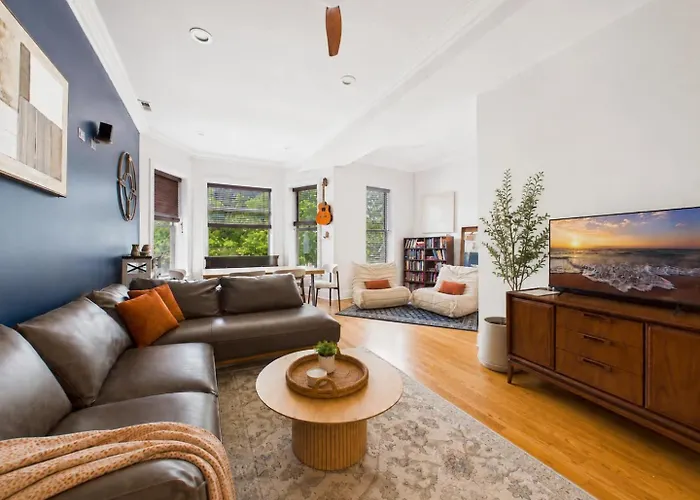Mid-Century Boho Oasis Pet-Friendly Garage