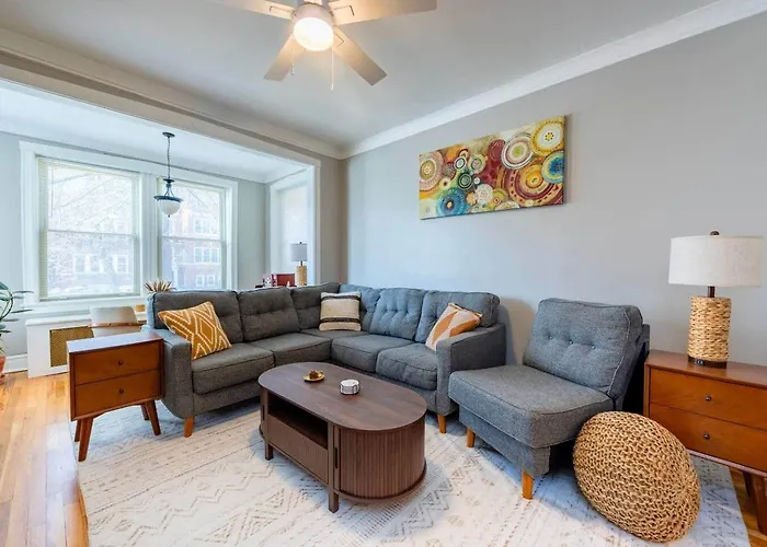 Modern 2Br Avondale With Free Parking Near Cta