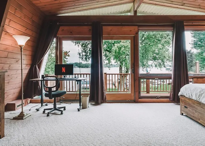 Long Lake Extended Stay Furnished Waterfront Home